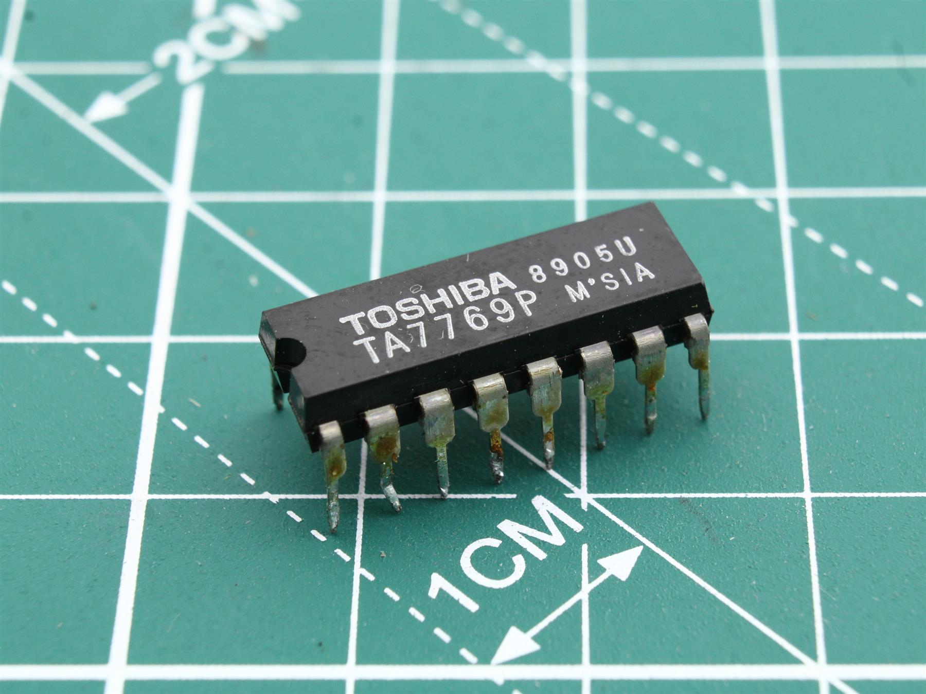 TA7769P integrated circuit SHARP WQ268E