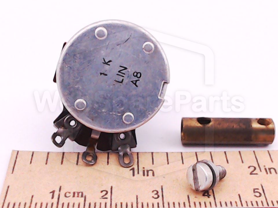 Rotary Potentiometer 1K Linear with Shaft for Philips L6X38T