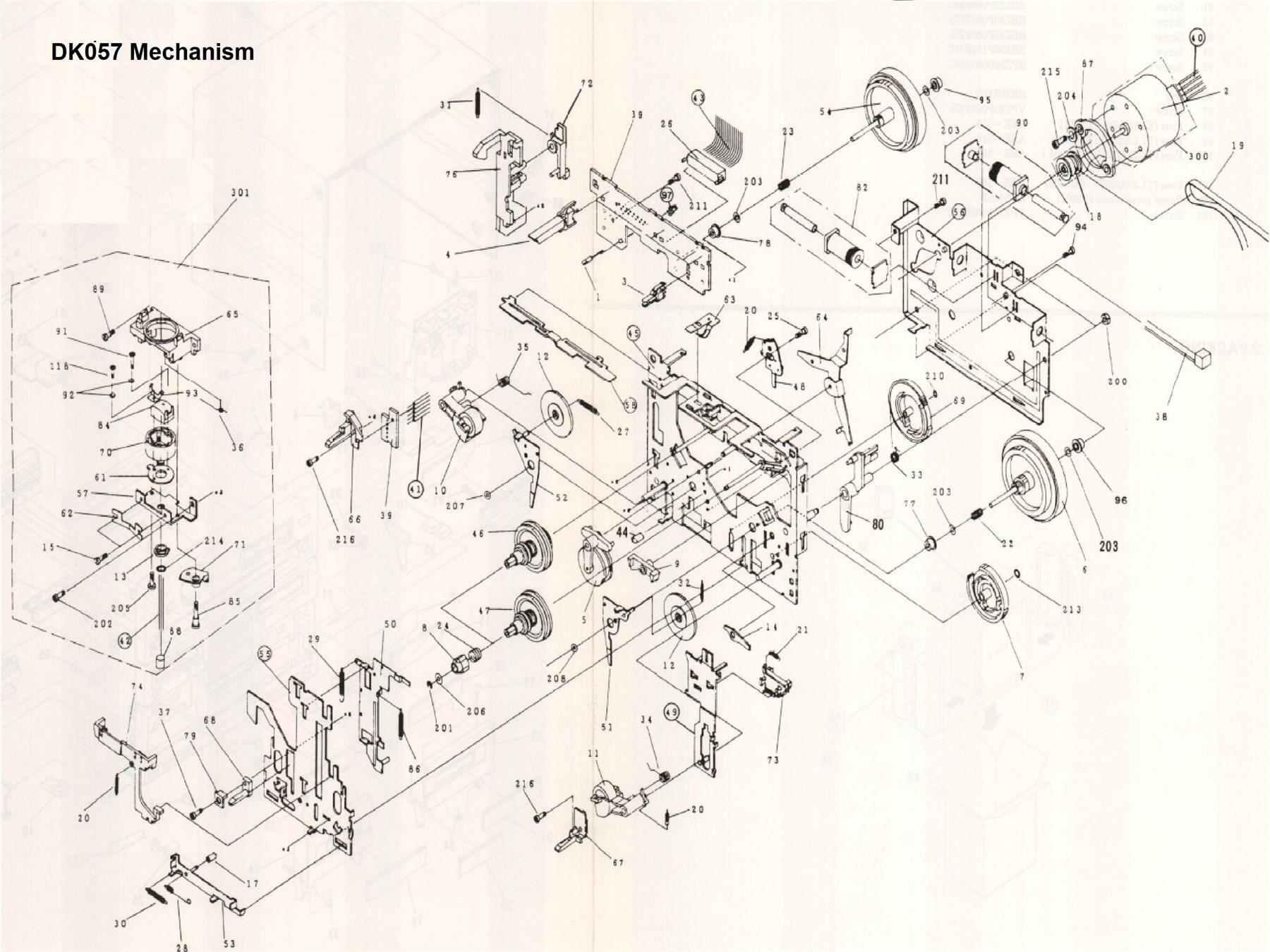 AZN1321 Reverse arm calking assembly Pos.(048)