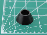 Picior rotund din PVC cu orificiu Ø3.0mm Base Ø14.8 &mdash; photo 1