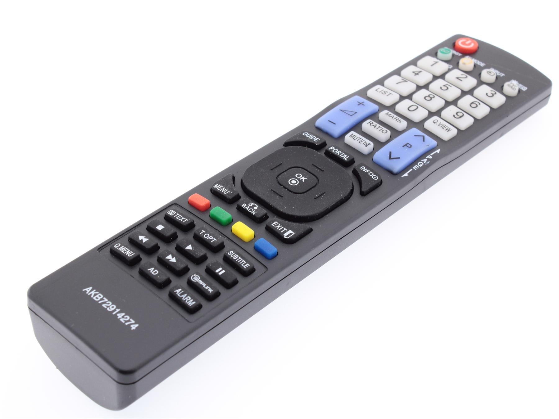 Replacement TV Remote Control for LG AKB72914274