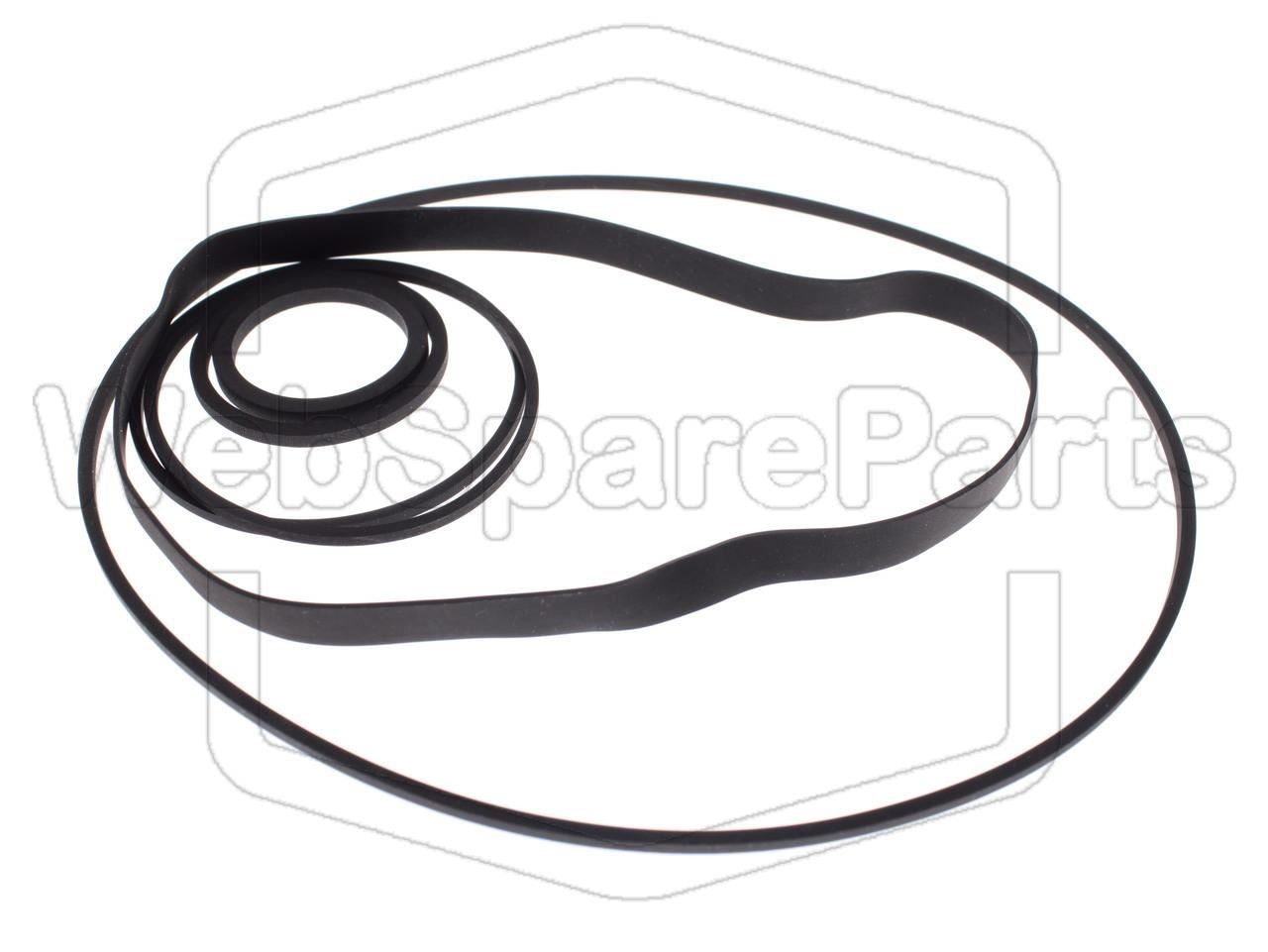 Belt Kit For Video Cassette Recorder Hitachi VT-150 E