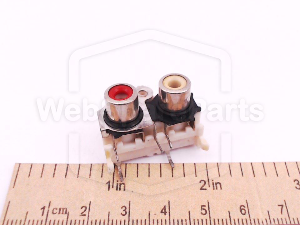 Sony CMT-NE Series RCA Female PCB Jack for Vintage Audio Repair
