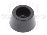 Picior rotund din PVC cu orificiu Ø3.0mm Base Ø20.0mm &mdash; photo 3