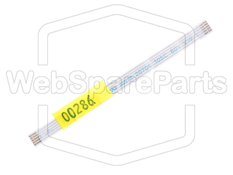 5 Pins Flat Cable L=88mm W=6.05mm