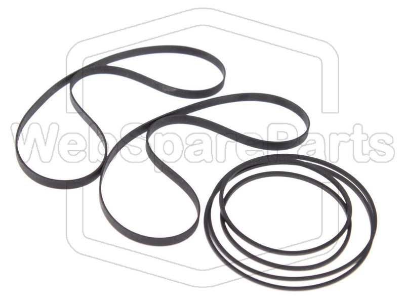 Belt Kit For Dual Tape Deck Kenwood X-76