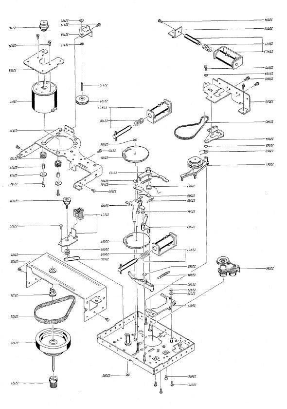 Bang & Olufsen 2794096 – Flywheel Audio Mechanism Part