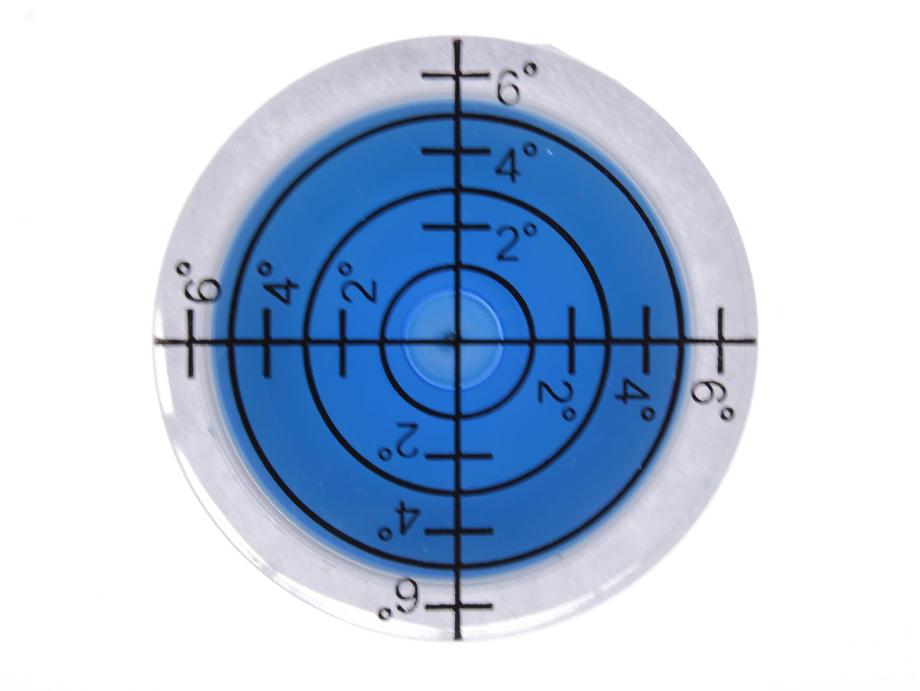 Turntable Bubble Level for Record Players – 37 mm × 2 mm [Blue]