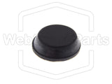 Picior rotund din cauciuc autoadeziv Ø12.7mm x Ø11.5mm x înălțime 3.8mm &mdash; photo 2