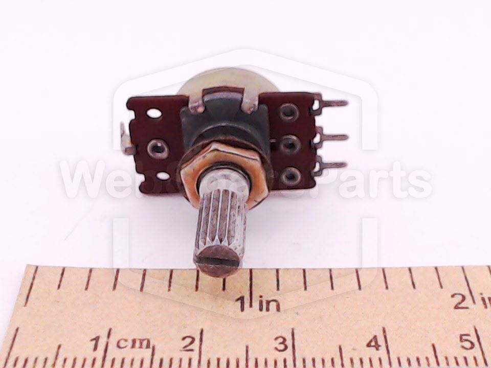 100K Ohm Logarithmic Rotary Potentiometer with Shaft