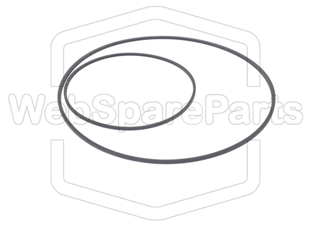 Belt Kit for Philips AC741 22AC741 Car Radio Cassette