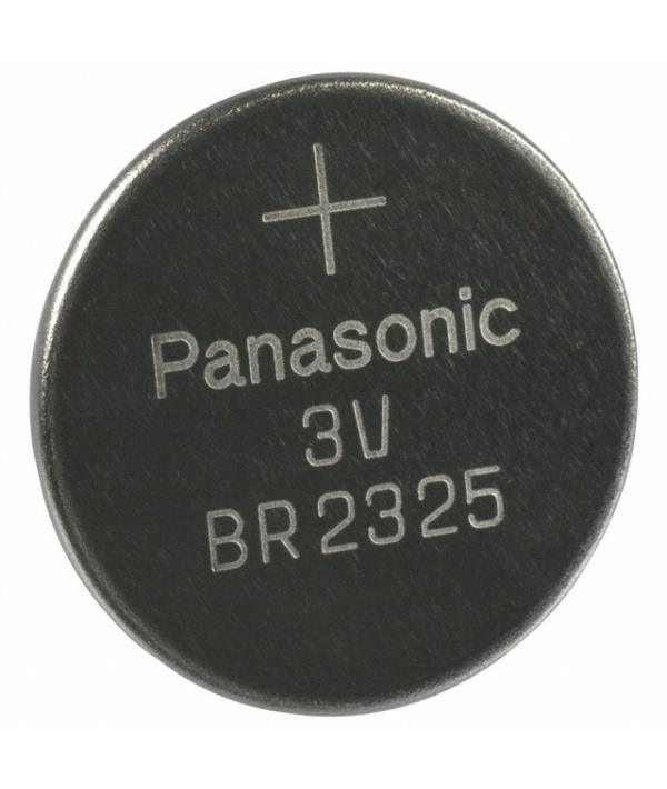 Lithium Battery With Pins BR2325 CR2325, DL2325 Panasonic 3.0V