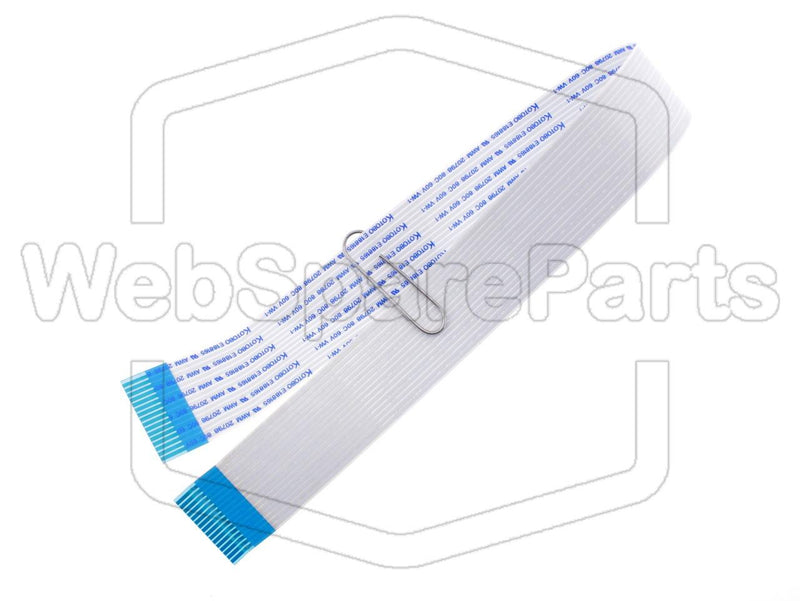 16 Pins Inverted Flat Cable L=250mm W=17.20mm