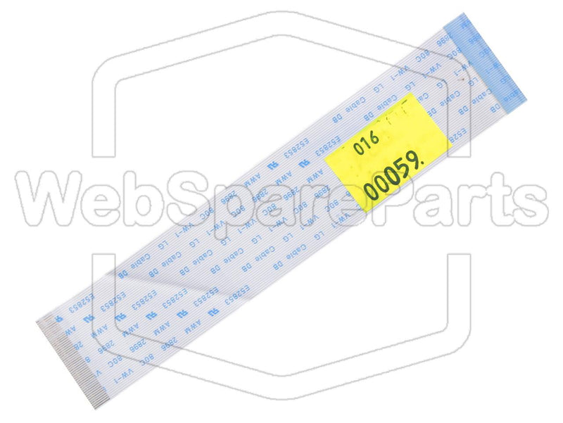 50 Pins Inverted Flat Cable L=125mm W=25.55mm