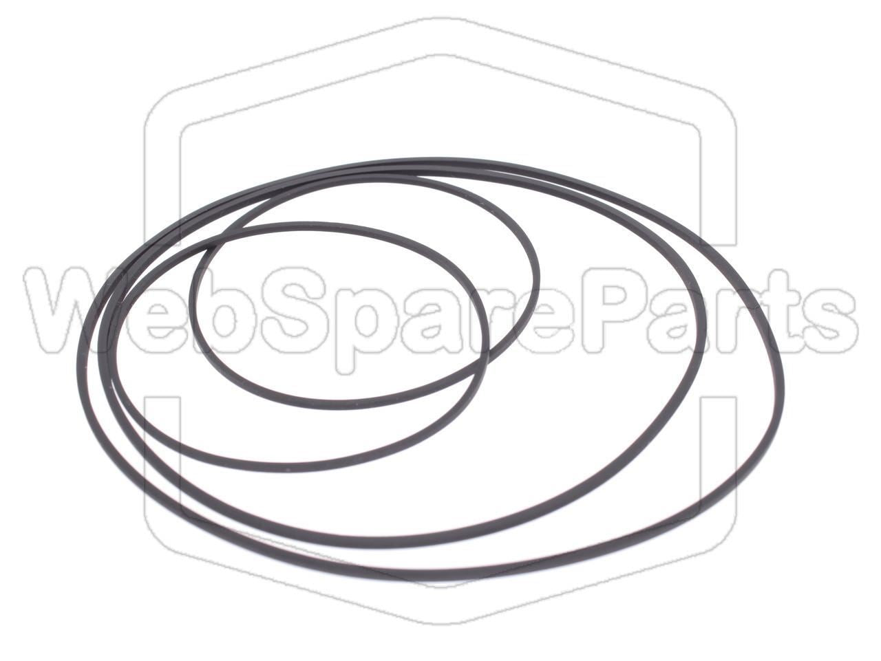 Pioneer CT-P5500WR Belt Kit for Double Cassette Deck