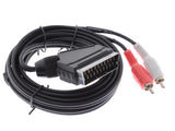 SCART to 2 RCA Male Audio Cable [2 m] &mdash; photo 1