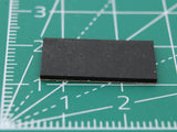 Picior dreptunghiular din cauciuc autoadeziv 20.0mm x 5.0mm Height 1.0 mm &mdash; photo 1