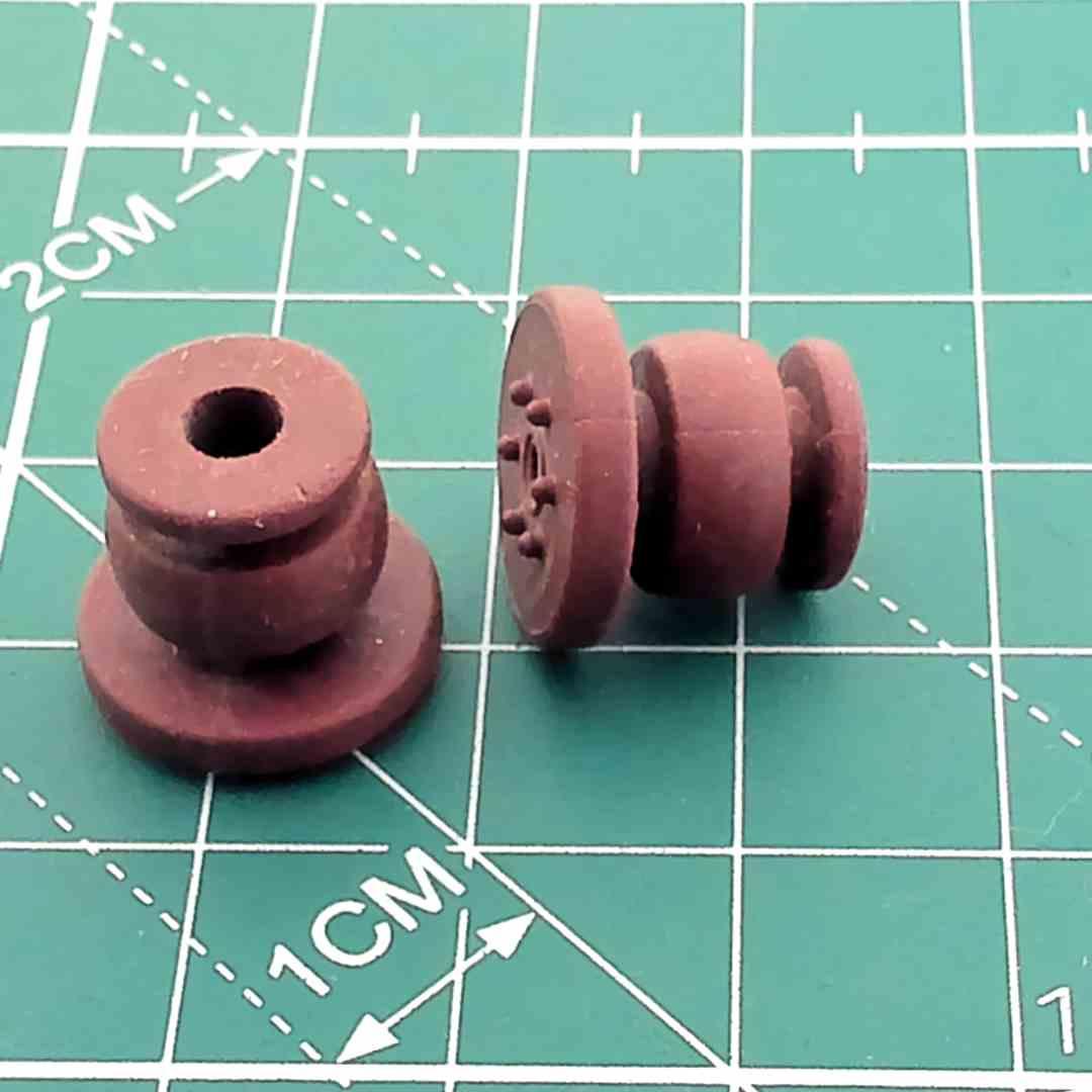 Anti-Vibration Rubber Grommets (Dampers) for CD DVD Blu-Ray Player Mechanisms