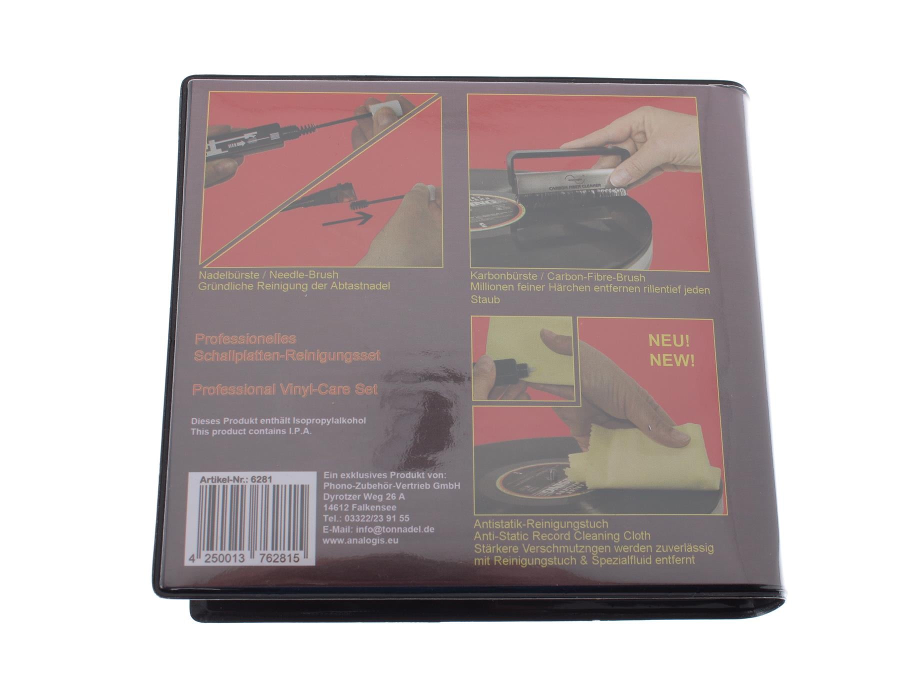 Analogis Vinyl Care Pro Improved Record Cleaning Set for Turntables