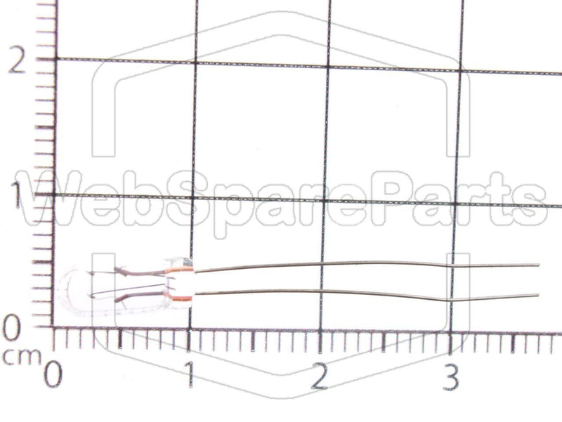 Incandescent Lamp 12 Volts 40 mA Ø 4.2 mm