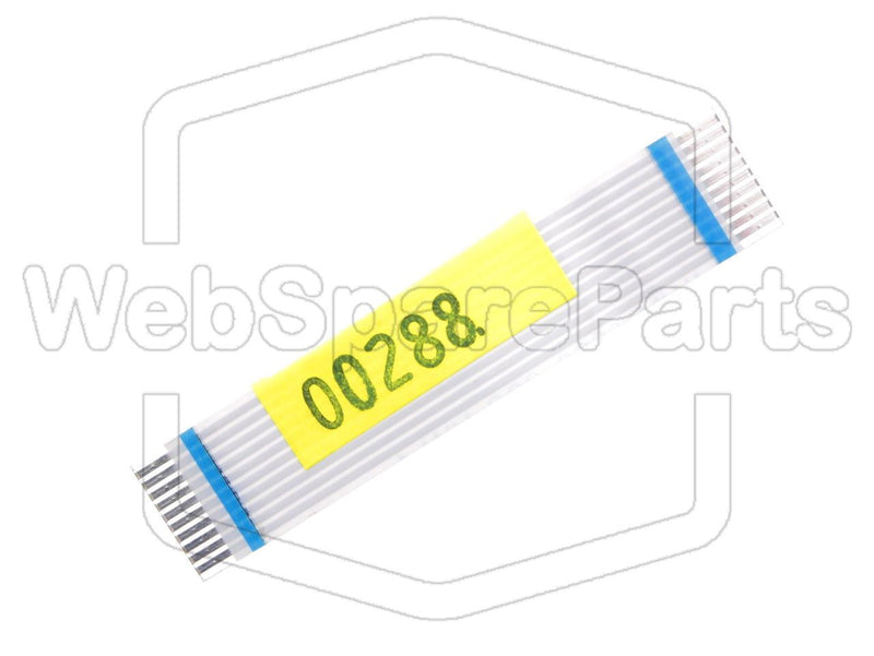 10 Pins Flat Cable L=54mm W=11.10mm