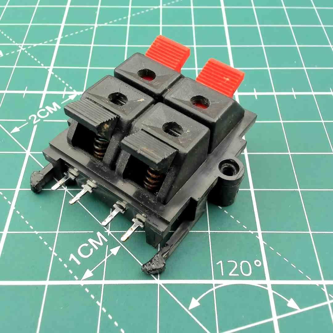 Goodmans PCB Speaker Connection Connector for Vintage Audio Repair