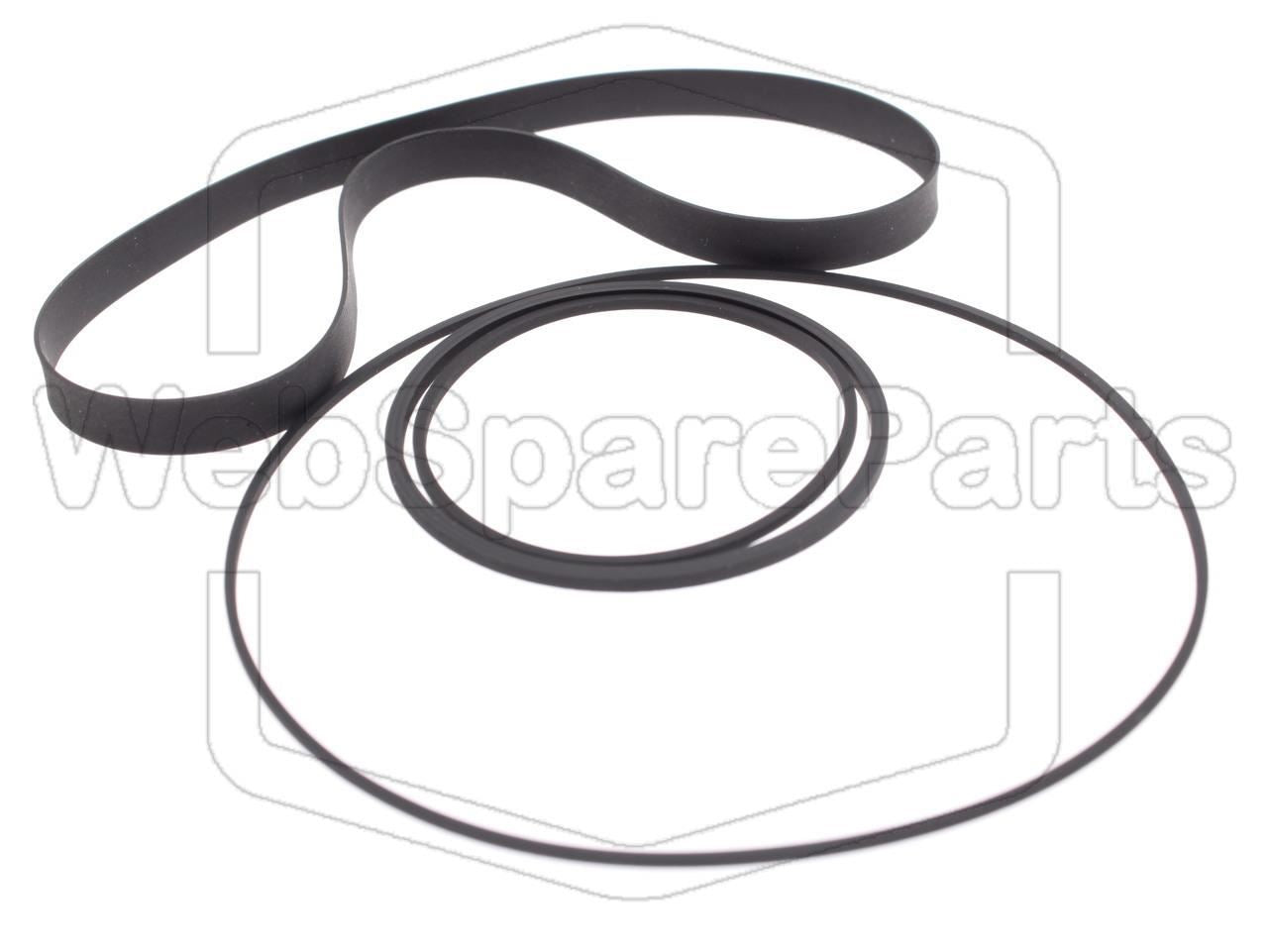 Nakamichi 580M Belt Kit for Cassette Deck