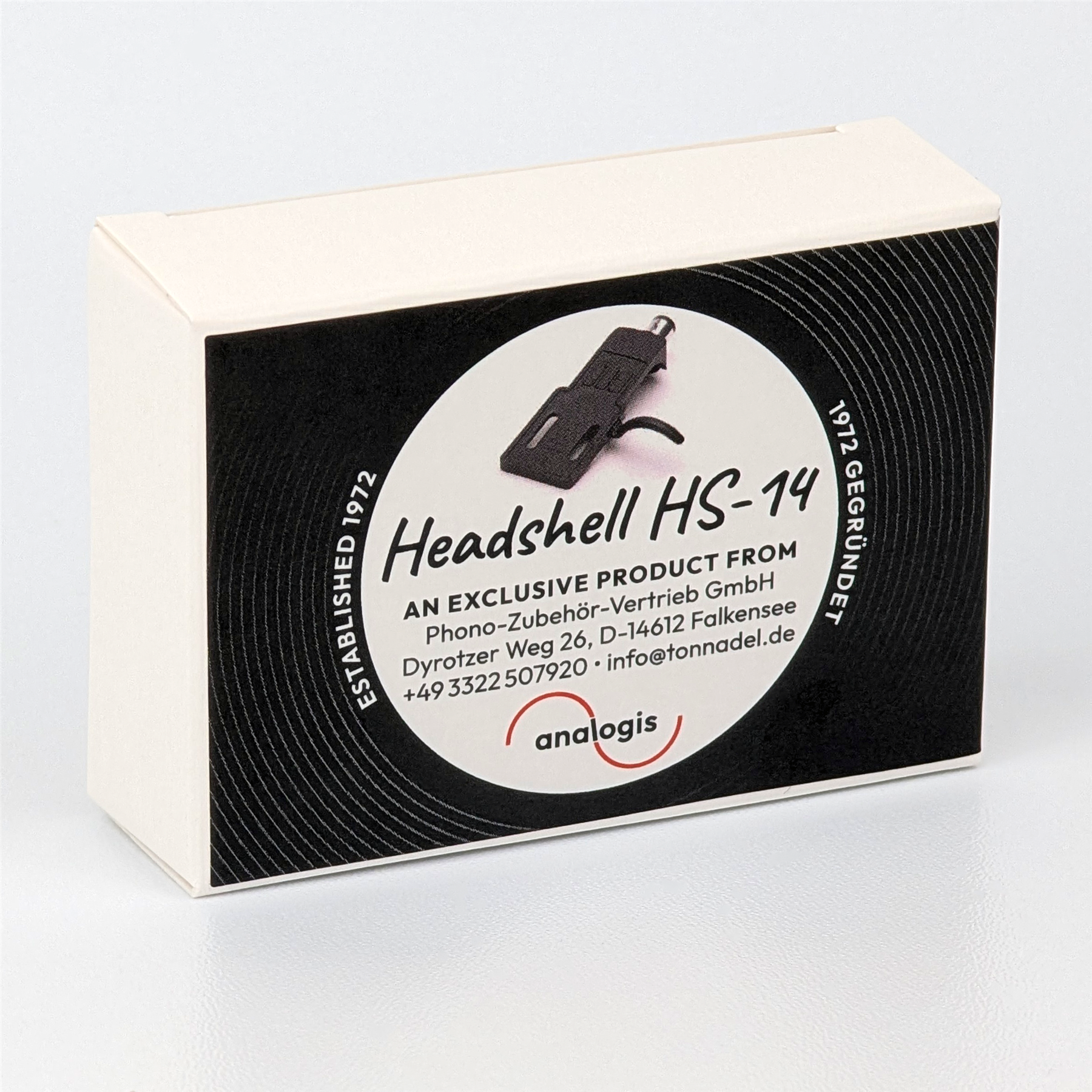 Analogis HS-14 Aluminium Headshell – ADC Design SME Mount for J and S Tonearms