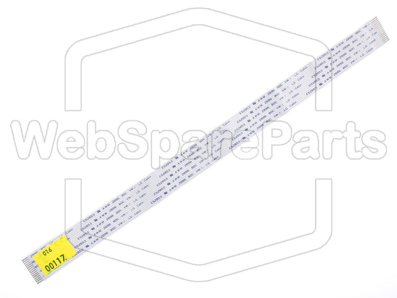 16 Pins Flat Cable L=300mm W=21.30mm