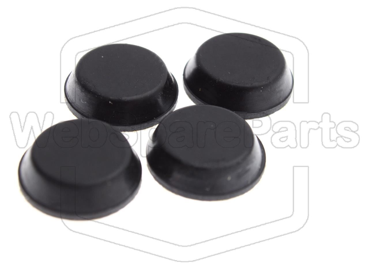 Rubber Feet For Cassette Deck Bang & Olufsen Beocord 4500 Type: 4961, 4962, 4963, 4964, 4965 (1989-1992)