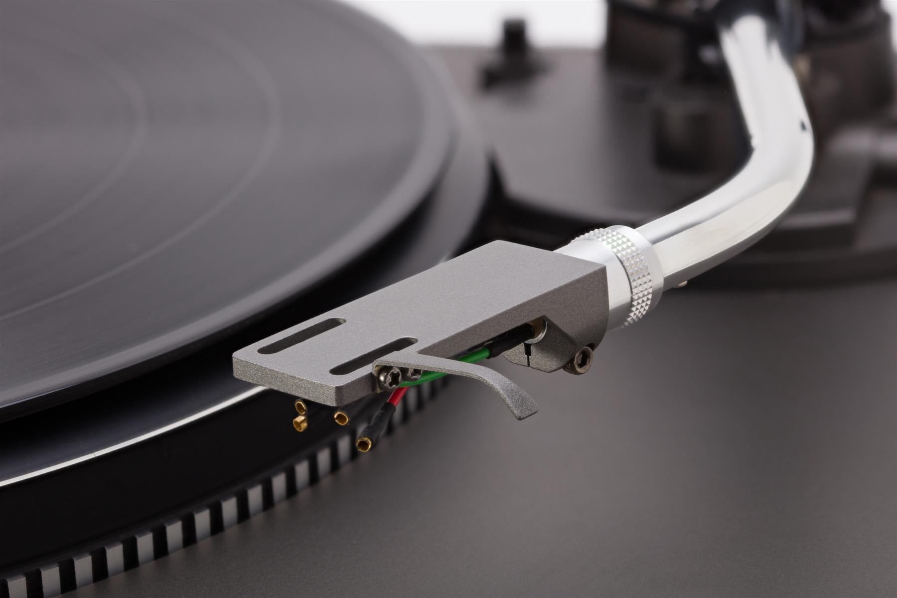 Analogis HS-33 Jelco Style Aluminium Headshell – Fixed Finger Lift, Grey