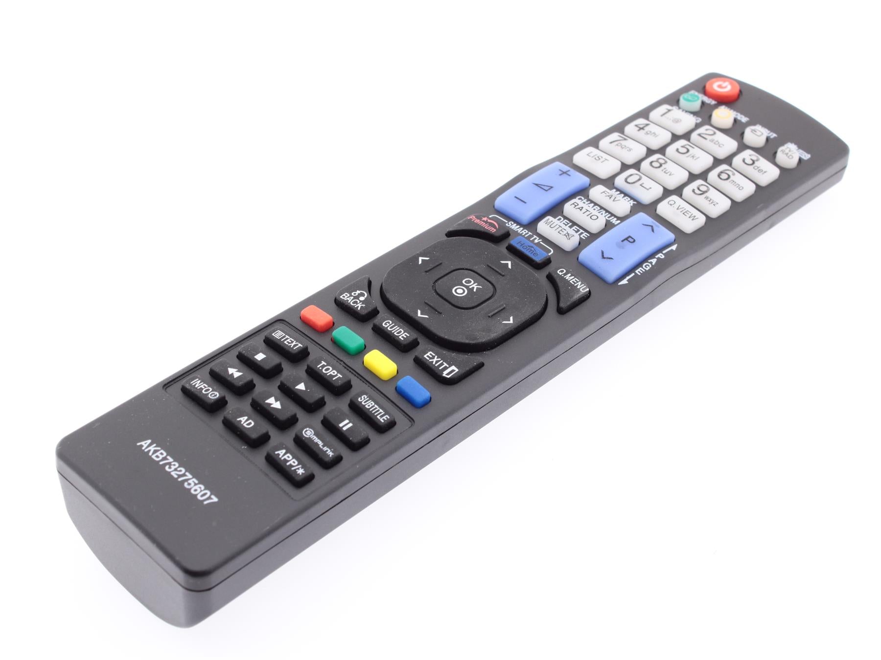 Replacement TV Remote Control for LG AKB73275607