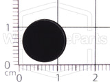 Picior rotund din cauciuc autoadeziv Ø11.3mm x Ø10.7mm x înălțime 3.2mm &mdash; photo 3