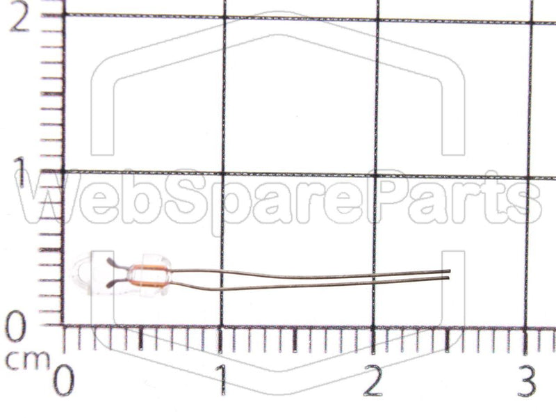 Miniature lamp 3.0 Volts 40mA Ø 3.15mm Length 6.35mm