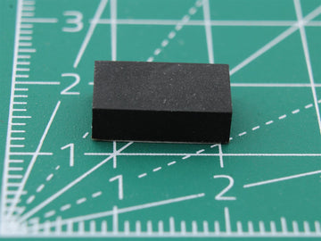 Picior dreptunghiular din cauciuc autoadeziv 13.0mm x 7.0mm Height 4.0mm