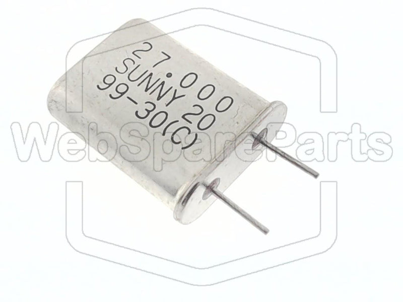 Crystal Oscillator 27.000Mhz SUNNY 20 - WebSpareParts