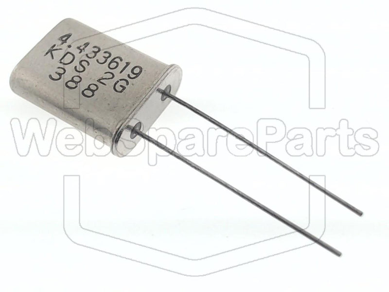 Crystal Oscillator 4.433619Mhz KDS 2G 388 - WebSpareParts