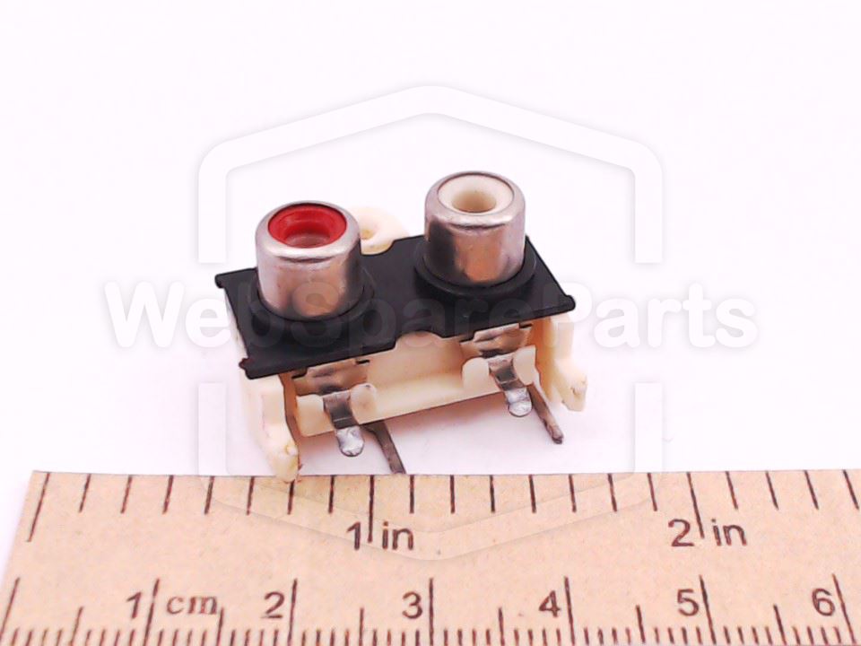 Aiwa CA-DW Series RCA Female PCB Jack for Vintage Audio Repair