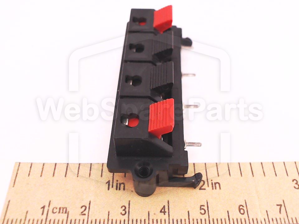 Sony HCD-GPX Series PCB Speaker Connector for Vintage Audio Repair