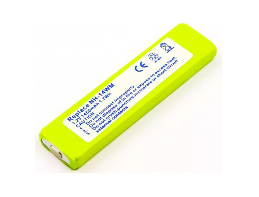 Compatible Replacement Battery NH‑14WM 1.2V NiMH 1450mAh
