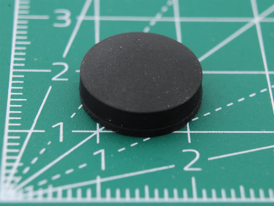 Picior rotund din cauciuc autoadeziv Ø4mm x Ø5mm x înălțime 3.6