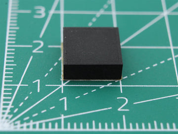 Picior pătrat din cauciuc autoadeziv 10.0mm x 10.0mm Height 3.5 mm