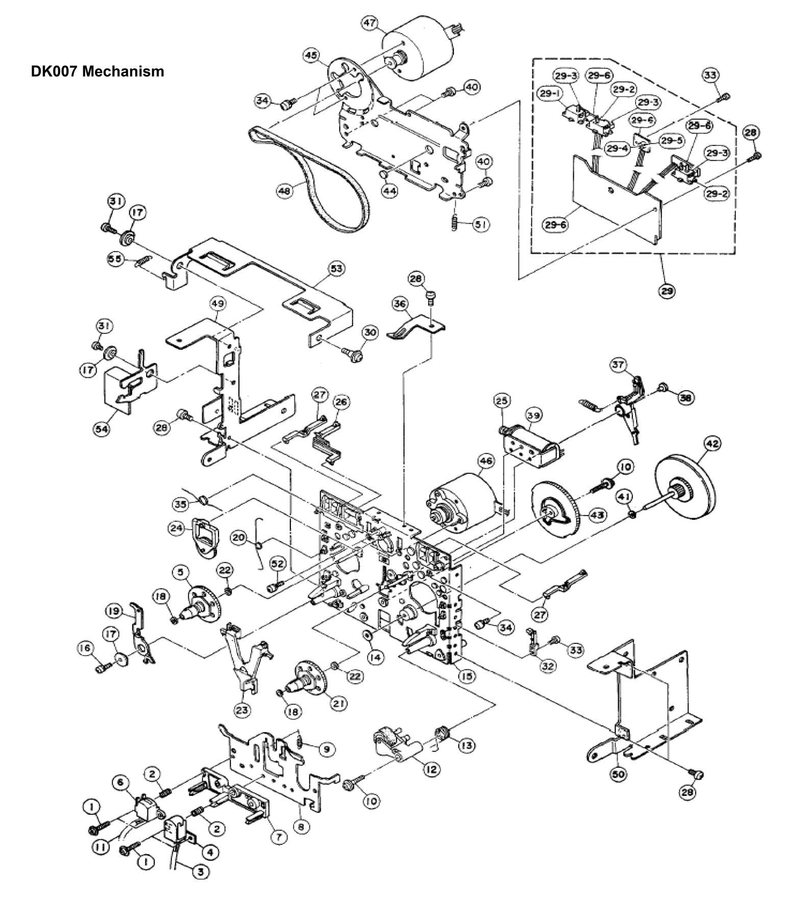 Pioneer T-636 Cam Gear (E) Cassette Deck (Pos.43)