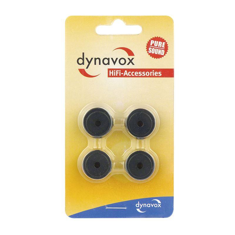 Dynavox aluminum device feet mini black set of 4 - WebSpareParts