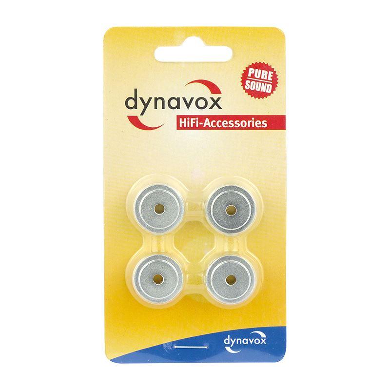 Dynavox aluminum device feet mini silver set of 4 - WebSpareParts