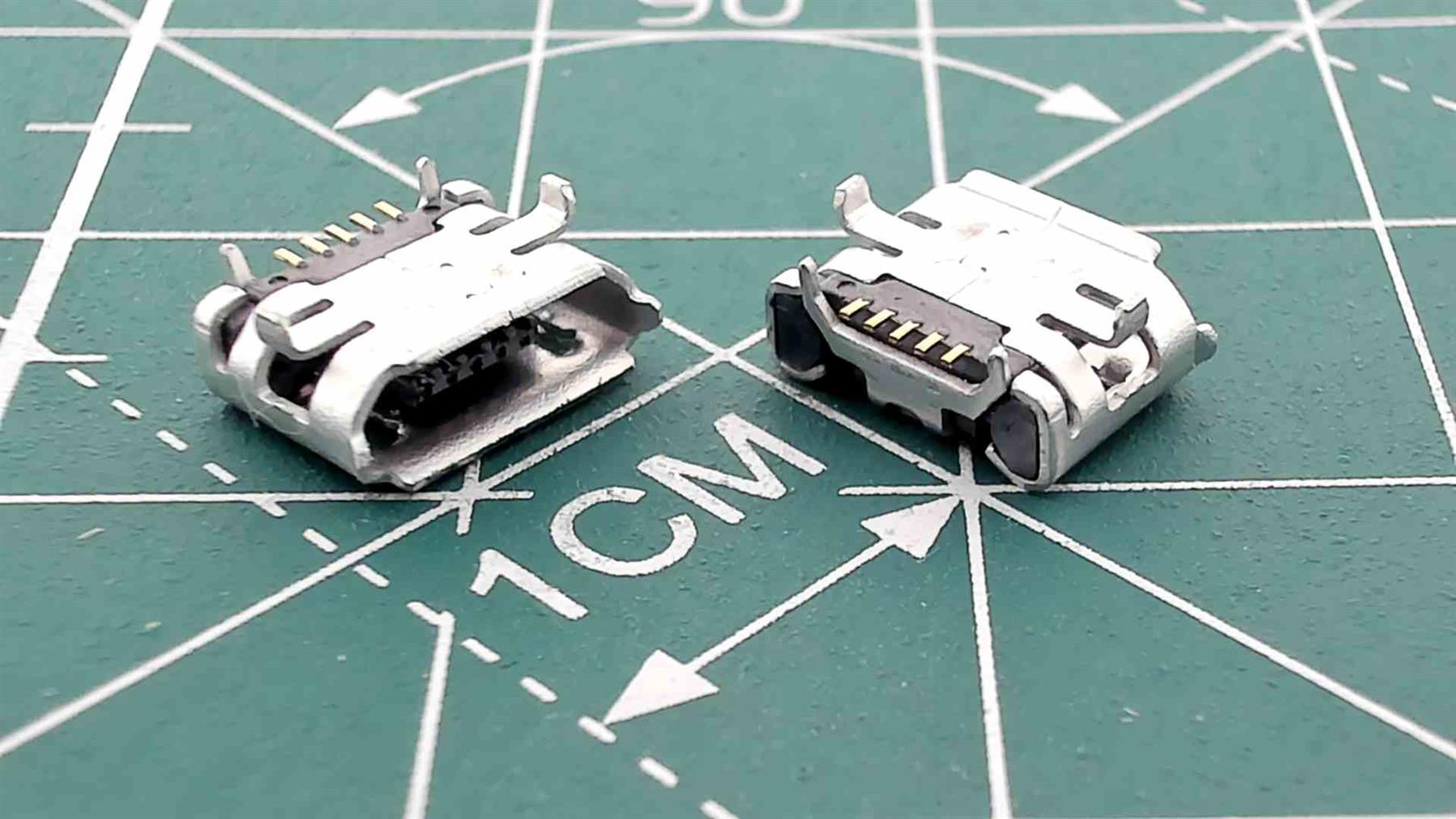 Micro USB Female Connector for PCB Soldering S7488