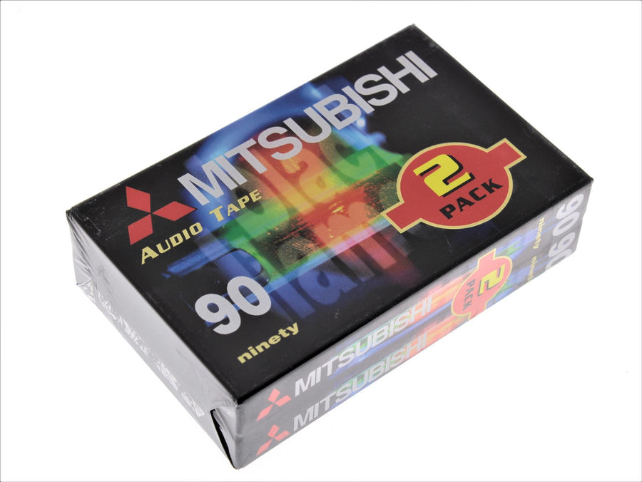 Casetă audio goală pentru înregistrare MITSUBICHI 90 (PACK 2)
