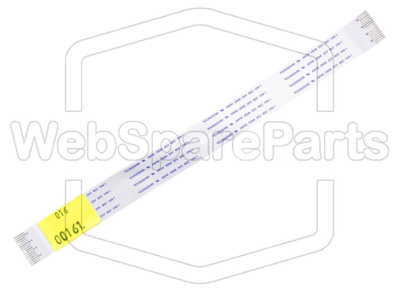 16 Pins Flat Cable L=198mm W=17.13mm