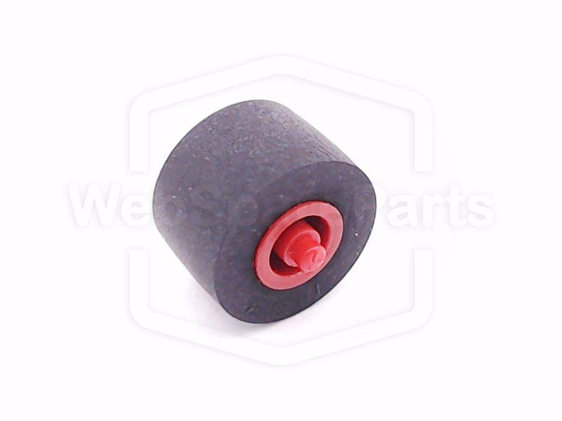 Pinch Roller 10mm x 6mm x 1.5mm (with axis in red)