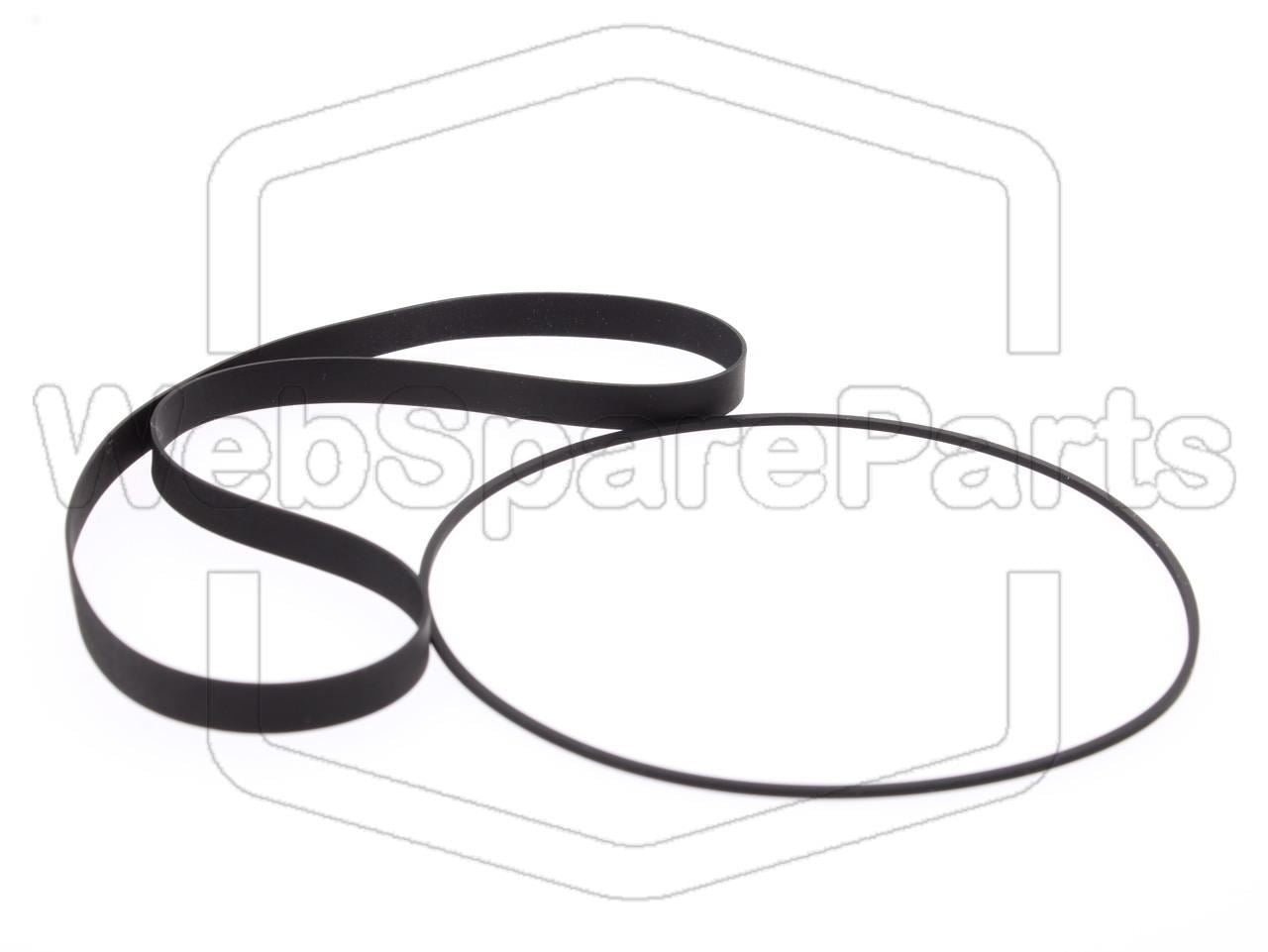 Akai GX-C570DII Belt Kit for Cassette Deck